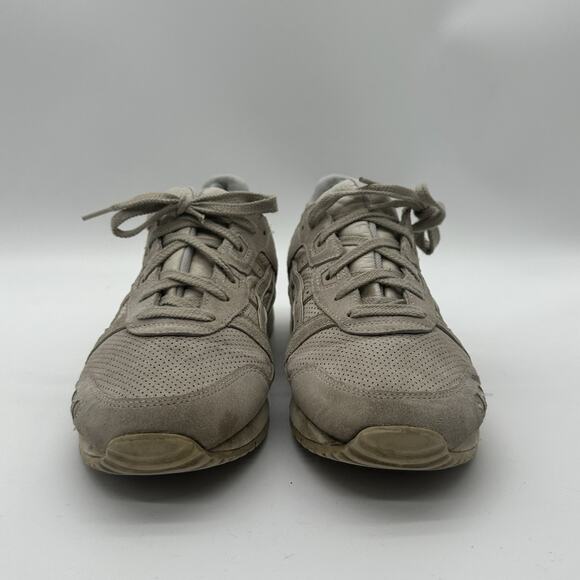 Mens Size 10 Asics Gel-Lyte III OG Plain Beige Sneakers Shoe 1201A762 Rare Color - Picture 2 of 10